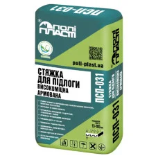 Полипласт ПСП-031 стяжка для пола армированная высокопрочная 25 кг.