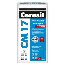 Ceresit СМ 17 Клеящая смесь Super Flexible, 25 кг