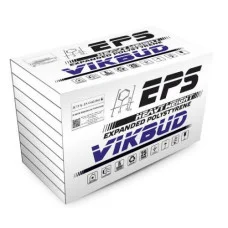 Пенопласт TM VIKBUD EPS 80 (15кг/м3) 50мм (уп. 12шт., 6 м2)