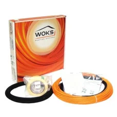 Тонкий кабель під плитку Woks-10, 100м., 990 Вт
