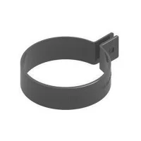 Хомут водосточной трубы графитовый INES 80 мм Хомут водосточной трубы графитовый INES 80 мм