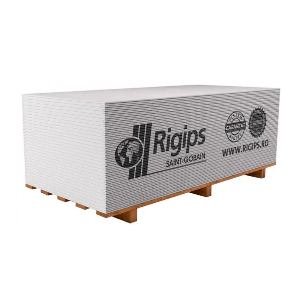 Гипсокартон стеновой RIGIPS 12,5х1200х2000 мм