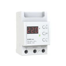 Реле напряжения однофазное ZUBR D40A