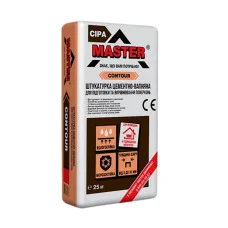 Master Contour штукатурка цементно-известковая 25 кг.