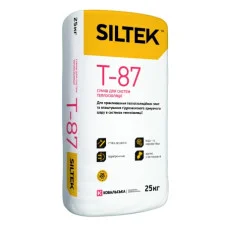 SILTEK Т-87 Для приклеивания и армировки минеральной ваты и пенопласта, 25 кг