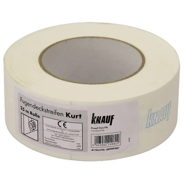 Лента для швов бумажная Knauf Курт 25м.