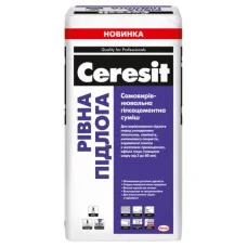 CERESIT Ровный Пол гипсоцементная смесь, 25кг