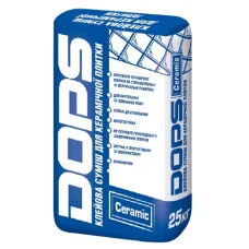 DOPS Ceramic клейова суміш для керамічної плитки 25 кг.