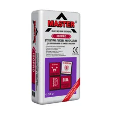 Master Isopro штукатурка гипсовая универсальная для выравнивания и ремонта поверхностей 30 кг.