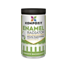 Эмаль акриловая для радиаторов Kompozit белая