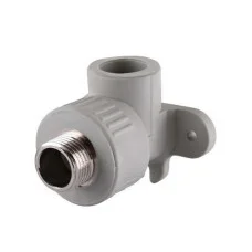 Кут настінний 90° Vsplast PPR ф20*1/2 із зовнішньою різбою 1012