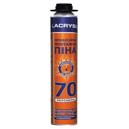 Пена монтажная Lacrysil 70 профессиональная 850 мл