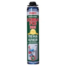Пена-Клей SOMA FIX (PROFIT 750мл. для пенопласта и экструдированного полистирола)