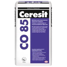 Ceresit CO 85 Добавка в стяжку и штукатурку со звукоизоляционным эффектом, 25 кг