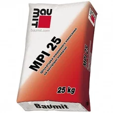 Baumit MPI-25 машинная цементно-известковая штукатурка, 25 кг