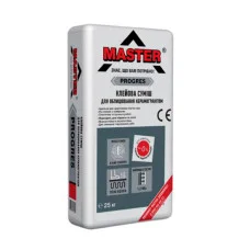 Master Progres клеевая смесь для облицовки керамогранитом 25 кг.