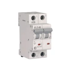 Автоматичний вимикач Eaton HL 4.5кА 2Р 25А тип C