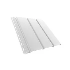 Панель-софит сплошная белая ПВХ BRYZA 3м