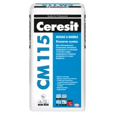 Ceresit СМ 115 Клеящая смесь для мрамора, 25кг