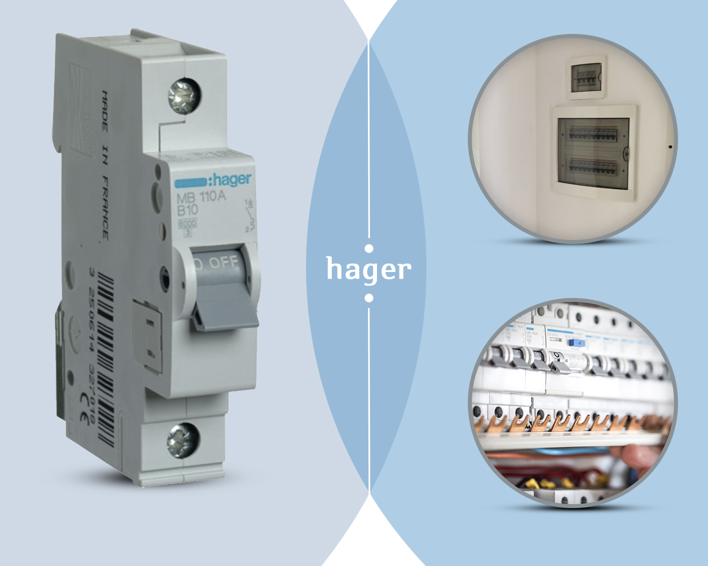 фотообзор Автоматический модульный выключатель Hager
