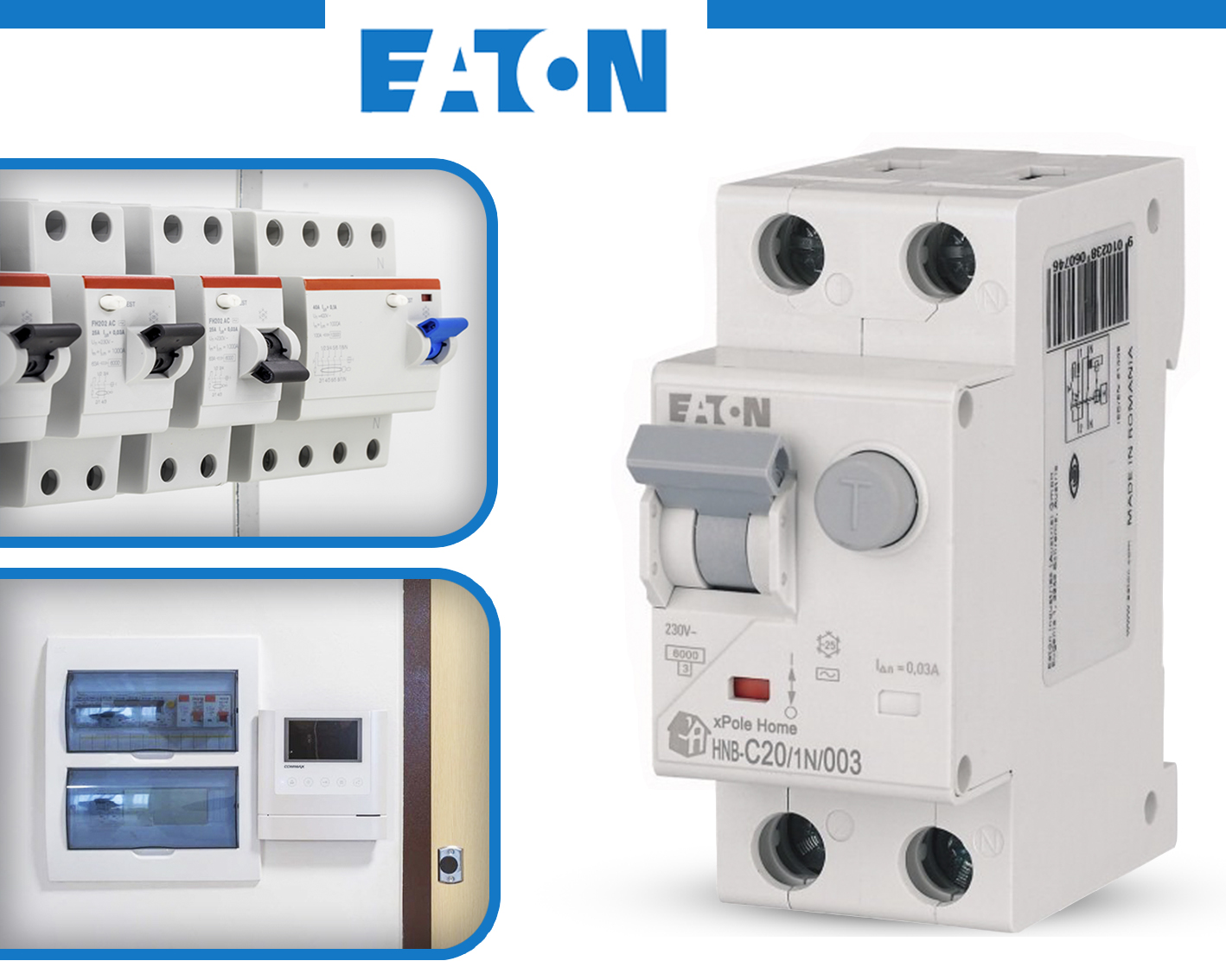 фотообзор Автоматический дифференциальный выключатель Eaton