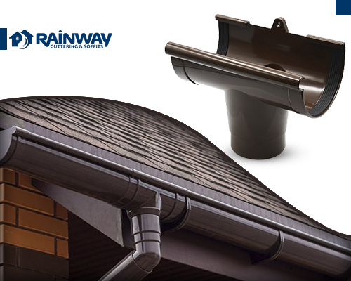 фотообзор Лейка желоба RainWay 